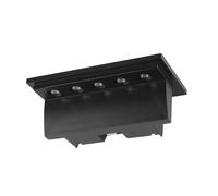 ENER-J Solar Deck/ Fence Light: 5 LEDs, Solar panel: Poly-silicon, 2V/1W, Ni-MH battery: 1.2V 1200mAh AA, 3000K+6000K ENER-J White 25 cm diameter x 19 cm high