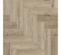 ENER-J SPC Herringbone Vinyl Flooring 6mm Ivory Birch 625x125mm ENER-J Ivory