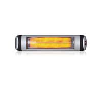 ENER-J Wall Mounted Infrared Heater 2000W Quartz Tube, Black ENER-J Black