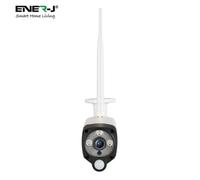 Ener-J Wi-Fi Ip Camera 1080P Smart Surveillance Camera With Motion/human Detection, Ip66 Weatherproof, 30Ft Night Vision