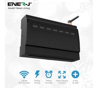 Ener-J Ws1031 Smart Wifi Rf 6 Channel Relay Receiver Module App Voice Control No Hub