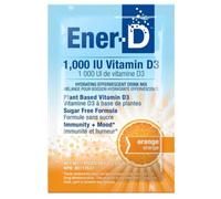 Ener-Life Ener-D Vit D3 1000IU Orange Sugar Free Sachets 24 Sachets