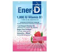 Ener-Life Ener-D Vit D3 1000IU Raspberry Sugar Free Sachets 24 Sachets