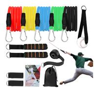 EnerAces Baseball Resistance Bands for Pitching & Arm Strength - Baseball Arm Bands, Baseball Stretching Bands, Resistance Bands for Baseball Training, Youth & Adult Pitching Bands