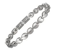 EnerCoppeX Pure Titanium Anklet, Titanium Women's Anklet, Titanium Anklet Carrying Magnet, With Gift Bag, Suitable For Women (S)