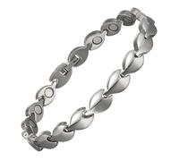 EnerCoppeX Pure Titanium Anklet, Titanium Women's Anklet, Titanium Anklet Carrying Magnet, with Gift Bag, Suitable for Women (SG)