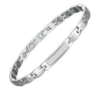 EnerCoppeX Stainless Steel Anklet, Magnetic Ladies Anklet, Carry a Link that is VeryEasy to Install, No Need to Worry About the Length of the Anklet. Contains Gift Bag (B)