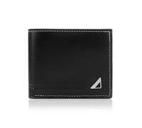 Energather Mens Wallets, PU Leather Wallets Slim Wallets for Men, Bifold Wallet with Multi Card Slots Mens Card Holder Wallet for Cash, Credit Cards, Debit Cards, Receipts (Black)