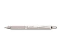 Pentel BL407-A line width, liquid gel-roller sterling with a pressure mechanism, 0.35 mm Silver