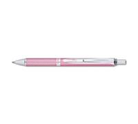 EnerGel Alloy RT Retractable Liquid Gel Pen, .7mm, Pink Barrel, Black Ink