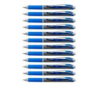 EnerGel XM Retractable, 1.0mm Tip, Blue ink, Pack of 12 pens