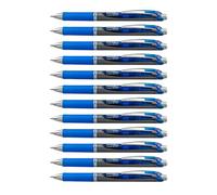 EnerGel XM Retractable, 1.0mm Tip, Blue ink, Pack of 12 pens