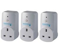 ENERGENIE MIHO002 MIHOME ADAPTOR PLUGS 433MHZ, 3 PACK