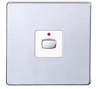 EnerGenie MIHO008 light switch Chrome, White