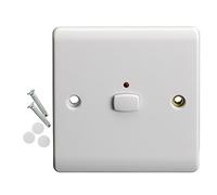 Energenie MIHO010 Alexa compatible 1-Gang Mi-Home Dimmer, White - MiHome Gateway Required