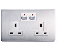 EnerGenie MIHO023 socket-outlet Stainless steel