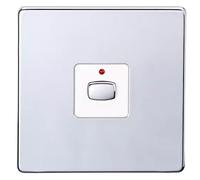 EnerGenie MIHO025 light switch Chrome White