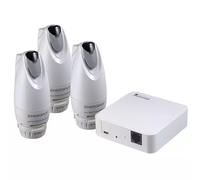 EnerGenie MIHO029. Product colour: White International Protection (IP) code: IP20 Temperature control range: 0 - 30 C. Battery type: AA Battery voltage: 1.5 V. Width: 45 mm Depth: 45 mm Height: 120 mm