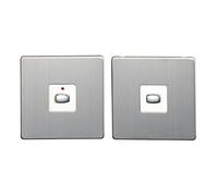 Energenie MIHO046" Alexa Compatible MiHome 2-Way Light Switch, 250 W, 240 V, Steel