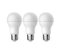 Energetic Pære E27 A60 14W1021 Lumen 3-Pack Plastic White Light Bulbs - Home Décor Lighting Indoor Bedroom Living Room Dining Kitchen Guest Room Office Hotel Hallway Ceiling Table Lamps - 230V 2700K