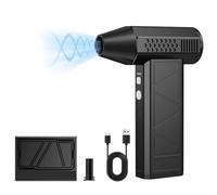 Energetic Turbo Fan with a Speed of 130000RPM Ideal Tool for All Your Dust Removal Needs in Various Environments (Black)