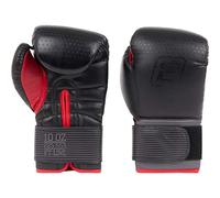 Energetics Boxing Gloves FT Unisex Gloves - Black/Grey/Red, 8