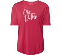 ENERGETICS Da.-T-Shirt Janne V W Shirt Red Wine L