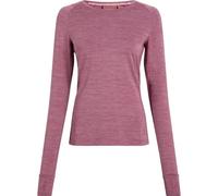 Energetics Evii Women's Shirt, Melange/Red Wine/VIO, XL