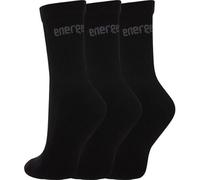 Energetics Unisex En 400 Ux Socks, Black/Black/Black, 6/7.5