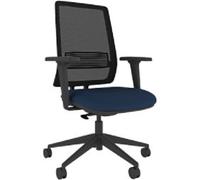 Energi-24 Operator Chair Synchro Tilt Fabric Height-Adjustable Armrest Blue 150 kg AX100A/BE 500 x 520 x 550 mm