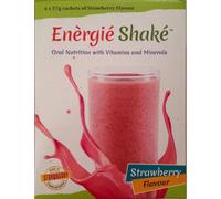 Energie Shake Strawberry Flavour - High Protein, High Calorie, Nutritionally Balanced Drink - Ideal for Muscle Gain, Weight Management, Post-Workout Recovery | SterlingSquare