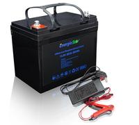 EnergieStor 30Ah LiFePO₄ 12.8V Lithium Iron Phosphate Battery with 5A Charger