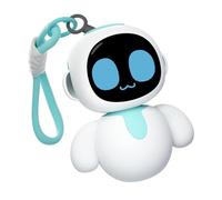 ENERGIZE LAB Eiliko Aquamarine - Your Tiny AI Charm Robot that Matches Every Daily Outfit, Fun Electronic Pendant Toys, for Couples and Best Friends.