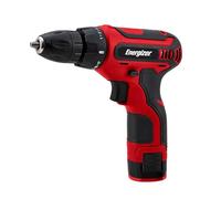 Energizer 12V Cordless Screwdriver - Built-in Rechargeable Battery - 25Nm - 10mm Chuck - 1.5m USB-A/USB-C Cable - Soft Grip Handle