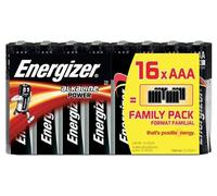 ENERGIZER - 16x Alkaline Power AAA Batteries, Family Pack