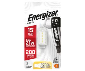 Energizer 2.1W 200lm G4 High Tech LED Bulb Warm White 3000K