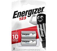 Energizer CR123 Batteries, 3V Lithium Battery, 2 Pack