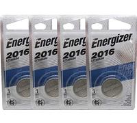 Energizer 2016 3V Lithium Button Cell Battery Original Retail Pack, 2x2 Packs Total of 4 Batteries by Energizer