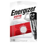 Energizer 2016 3V Lithium Button Cell Battery Retail Pack - 2-Pack