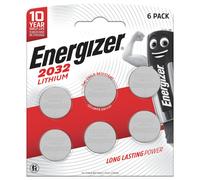 Energizer 2032Lithium Coin Batteries 3V (CR2032) - Pack of 6