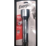 NEW Energizer 2D LED Metal Torch Flash Light 150 LUMENS With Batteries 100hr