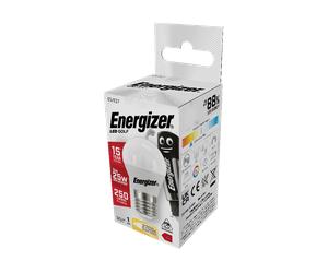 Energizer 3.1W 250lm E27 ES Golf LED Bulb Opal Warm White 2700K