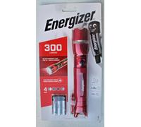 ENERGIZER 300 LUMENS METAL EMERGENCY LIGHT TORCH REAR BEACON WHISTLE IPX4 ESMH32