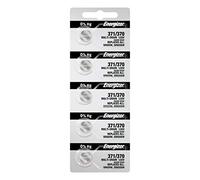 Energizer 371/370 Silver Oxide Watch Battery (5 per Pack)