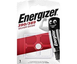 Energizer 390/389 390 SR54 SR1130SW Watch Button Cell Silver Oxide Low Drain 3.1 x 11.6 (HxØ/mm) 1.55 V, 638252