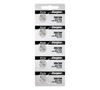 Energizer 389 Button Cell Silver Oxide SR1130W Watch Battery Pack of 5 Batteries