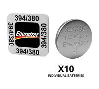 Energizer 394/380 AG9 SR936SW 1.55V Silver Oxide Watch Batteries Genuine