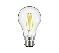 Energizer 4.5w (=40w) LED Clear GLS Filament Decorative Bulb, Extra Warm White (2700k) - BC/Bayonet Cap