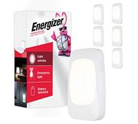 Energizer 4-in-1 LED Power Failure Night Light, 6 Pack, Plug-in, Light Sensing, Auto On/Off, Foldable Plug, Soft White, Emergency Flashlight, Tabletop Light, Hurricane, Storm, Tornado, 43666-P1