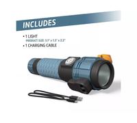 Energizer 500 Lumens Safety Flashlight Automotive Metal Handheld